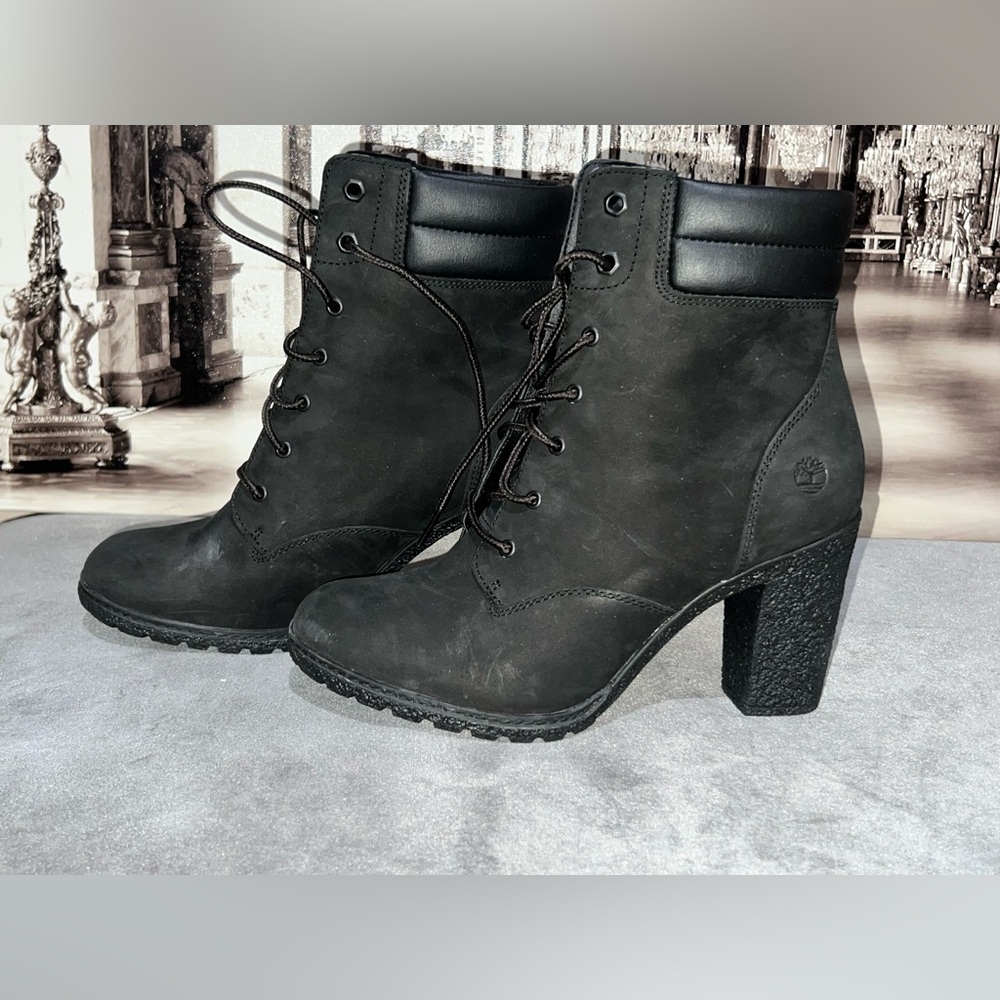 Timberland Women's Charcoal Heeled Boots